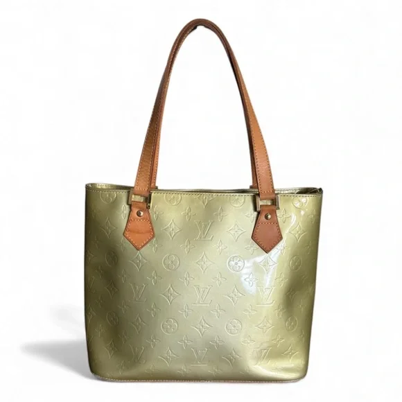 Authentic Louis Vuitton Vernis Houston Tote Shoulder Bag! Comes with COA! - Picture 4 of 16